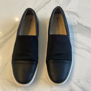 Via Spiga black loafers